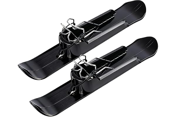 Stroller Ski Attachment - 2 en 1 Lightweight Conversion Sled for Kids, Compatible with Balance Bikes, Golf Carts, Wheelchairs | Outdoor Jogging Cycling Trails, Lakeside Recreation, Winter Camping Use