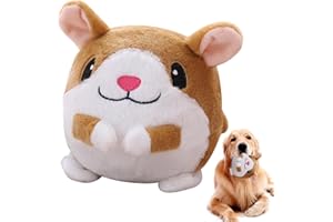 TUXXJZM Active Moving Pet Plush Toy, Talking Moving Dog Toy, Cartoon Plush Balls Interactive Dog Toys, Jumping Toy For Dog, Shake Bounce Boredom Toy, Dancing Dog Ball Bouncing Toy For Small Medium Dogs