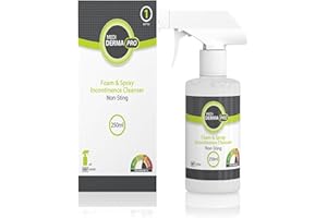 MEDICAREPLUS Medi Derma-Pro Skin Protectant Ointment & Foam. Long Lasting Protection Spray Incontinence Cleanser 250ml