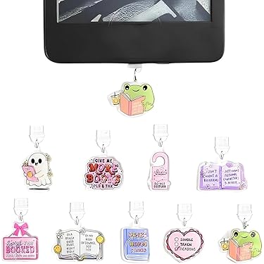 HOBBIESAY Lot De 14 Bouchons Anti-poussière Pour Téléphone Portable, 26