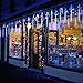 Produktbild BlueFire Aktualisiert Meteorschauer Lichterkette, 50cm 10 Tubes 540 LEDs Wasserdichte Schneefall Lichterkette für Draussen/Innenraum/Garten/Hochzeit/Party/Weihnachten Dekoration (Blau)