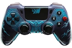 Lexip x Tsume - Manette Kakashi - Naruto Shippuden - Connection sans-Fil 2.4GHz Via USB dongle - 4 palettes programmables - Port Audio Jack 3.5mm