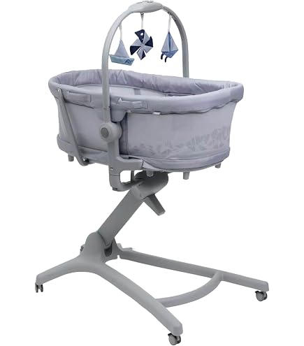Mini Materasso Per Lettino 80x40x7 Cm MINI BABY STAR - Schiuma Perforata Traspirante, Coprimaterasso Rimovibile, 0-6 Mesi