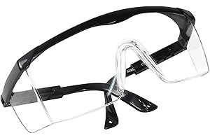 HQRP Lunettes de protection UV pour travaux de cour, jardinage, tonte de gazon, fouet de haie