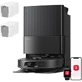 roborock Qrevo S Pro Set Robot Vacuum Cleaner (Upgraded Version of QV 35A) 18500Pa Suction, All-in-One Base, 2.7L Dust Bag, A