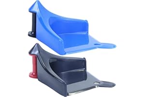 Nayubo 2 Pcs Universal Car Hose Guide Car Detailing Washing Tools for Car, Truck, Motorcycle Tires Preventing Pressure Washer Hose Stucking and Snagging Under The Tires (Blue, Black)