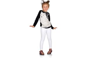 FUTURO FASHION Girls Children Full Length Plain Cotton Leggings Cycling Casual Wear Infant Trousers Leggings Solid Tights Pants for Kids