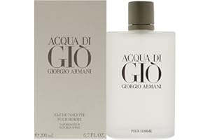 Giorgio Armani Acqua di Giò 200 ml pour Hommes Eau de Toilette spray pour Hommes