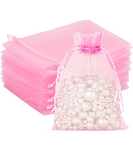 Unique PartySacchetti di Organza Misura Confezione 4 (SG32681