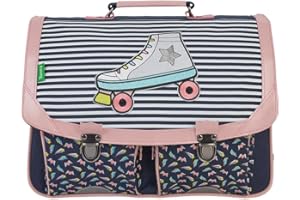 Cartable 38 cm - 2 boucles Tann's Les Fantaisies Léa Bleu