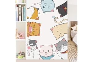 BUER HOMIE BuerHomie Adesivi Murali Animali Bambini, Carta Da Parati Adesiva Muro Bambini, Stikers Per Pareti Bambini, Decorazioni per la Cameretta dei Bambini Ragazzino o Bimba