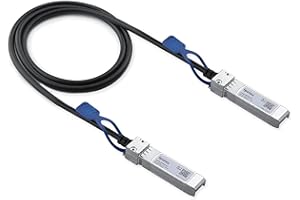 ipolex Kabel 25G SFP28 SFP+ Twinax, 25GBASE-CR SFP28 do SFP28, kabel pasywny miedziany (DAC), do Cisco SFP-H25GB-CU3M, 3 m
