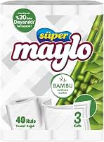 Süper Maylo Bambu Katkılı Tuvalet Kağıdı 40lı
