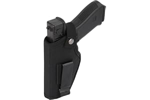 FROMSIJOE Gürtelholster,Waffenholster,Pistolen Holster, Gürtelholster Taktische Pistolenholster,Concealed Carry with Metal Clipp,für Klein und Großpistolen Rechts und Linkshänder,Gürtelholster für Pistolen