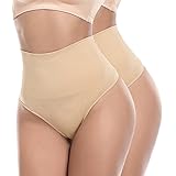 SOLO ACTFIT Donna Vita Media Tanga Guaina Mutande Contenitive Perizomi Intimo Modellante Thong Dimagrante Pancera Pancia Piat