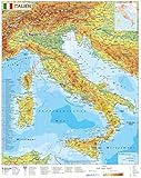 Image de Italien physisch - Wandkarte / Poster