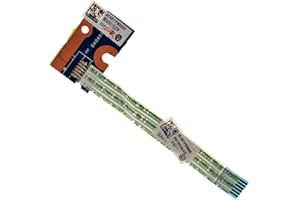 Deal4GO Interrupteur Bouton d'alimentation de Remplacement pour HP Pavilion G42 G56 G62 G72 Compaq Presario CQ42 CQ56 CQ62 CQ72 4EAX1P80000