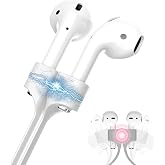 TahTicMer Boyun Askı ipi Tutucu Silikon ip Basic Beyaz Apple Airpods 1 2 Airpods 3 Airpods Pro ile Uyumlu &uuml;r&uuml;n