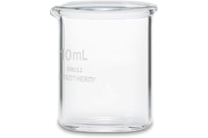 RASOTHERM Becherglas niedrige Form mit Ausguss, (Boro 3.3), 10 ml