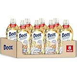 Deox - Ammorbidente Lavatrice Concentrato, 264 Lavaggi, Vaniglia e Argan, Capi Morbidi e Profumati, con Tecnologia Fresh Prot