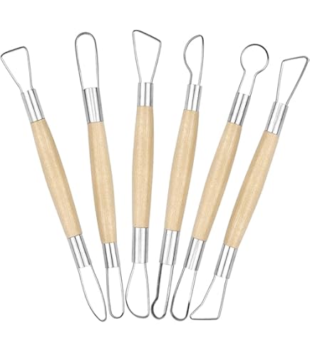 Rayher 34456558 Ebauchoirs, Outils De Modelage, Plastique