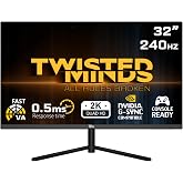 TWISTED MINDS 32" TM32QHD240VA QHD 2K 240HZ 0.5MS HDMI DP HDR10 GAMING MONITOR