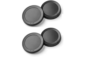 YRTIYO Z7 Z6 Copriobiettivo Posteriore & Corpo Cap per Nikon Z7 Z6 Z5 Z50 Fotocamera w/Z Mount Lens (2+2 pezzi)
