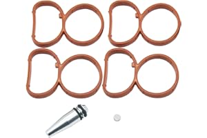 Arotzelox Kit di rimozione valvole di aspirazione per E81 E87 E88 E82 E90 E91 E92 E93 E60 E61 X1 X3 11618507239 guarnizioni collettore di aspirazione