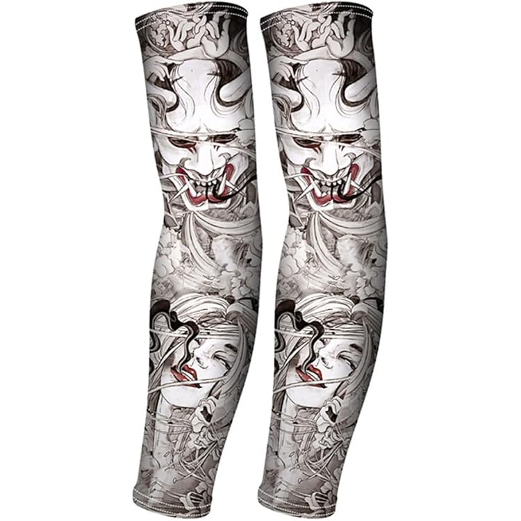 Syiyunran Maniche Per Braccia - 4 Paia Per Uomini Che Pesano 35