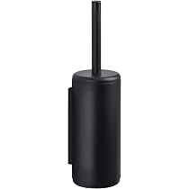 Zone Denmark Rim Toilettenbürste – Klobürste Mit Halter, Schwarz, Ø10 Cm, Höhe 38,2 Cm