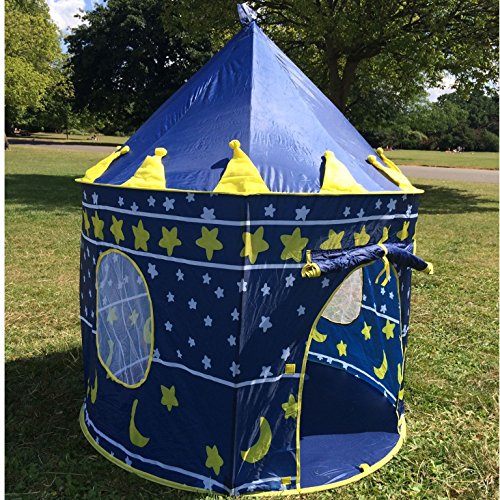 eMarkooz(TM) Boys Blue Play Tent House Children Kids Pop UP Castle Wendyhouse Outdoor Indoor new eMarkooz(TM) Boys Blue Play Tent House Children Kids Pop UP Castle Wendyhouse Outdoor Indoor new