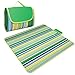 Produktbild Allight Picknickdecke 145×180cm Ultraleichte tragbar Stranddecke wasserdicht Oxford Tuch Campingdecke zusammenfaltbar haltbare fur Outdoor Camping(Grün)