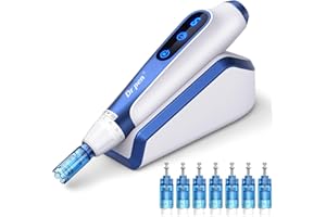 BESTAUTY Dr. pen Ultima A11 Microneedling Pen – Skuteczny przeciwko zmarszczkom | Inteligentna baza czujnikowa, wygodny bezprzewodowy design, idealny do salonów kosmetycznych i do użytku domowego | Idealny
