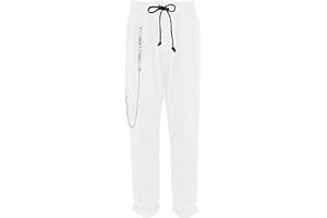 LAPHILO Pantaloni da Bambini e Ragazzi Morbido con Tasche e Catena Casual Eleganti Coulisse Elastico in Vita Vari Colori cod.6070
