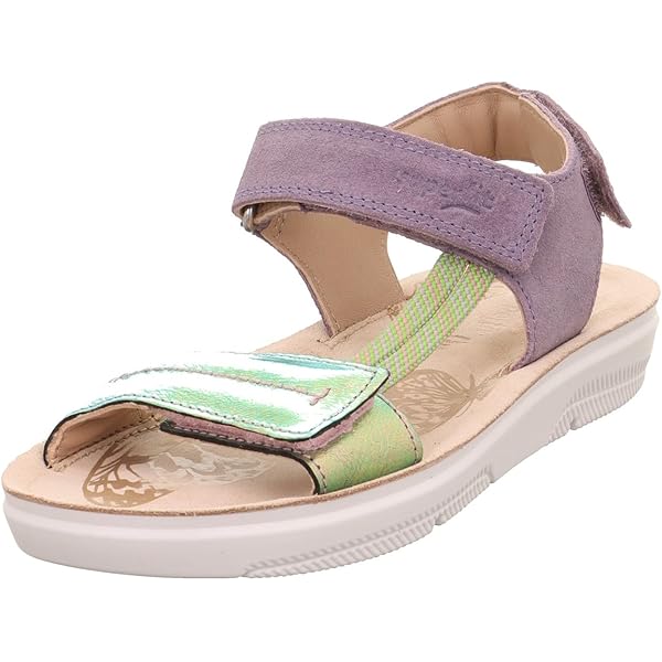 Superfit Sparkle sandalen voor meisjes, wit lichtgroen 1010, 32 EU