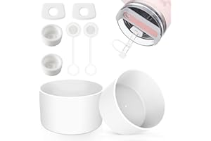 BGTLJKD 8 Pezzi Copri Cannuccia, Coperture per Cannucce in Silicone, Tappi a Prova di Fuoriuscite in Silicone con Stanley Cup H2.0 40oz/30oz Accessori per Tazze, Riutilizzabili