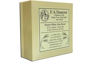 F.A. Dumont Altar Bread -5 3/4" White - 25/Box