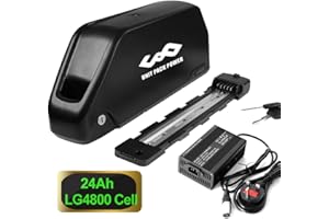 Unit Pack Power Batería 48v 24Ah para Bicicletas eléctricas - Batería de conversión de 1500W 750w 1000w - Kit de Rueda Delantera Kit de Rueda Trasera de batería de Litio - Batería Bafang BBSHD