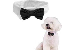 SUNTRADE Verstellbare formelle Haustier-Fliege für Hunde und Katzen, Hochzeits-Kostüme (L, Schwarz)