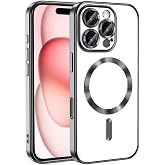 Zore Apple ile uyumlu iPhone 16 Pro Kılıf Kamera Korumalı M-safe Wireless Şarj &Ouml;zellikli Zore Demre Kapak Siyah