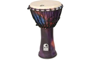 TOCA Djembe Freestyle 10'' Woodstock Purple SFDJ-10WP