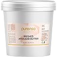 Purenso Select - Refined Avocado Butter, 1Kg I Great for Dry Skin, DIY Lip Balm, Body Butter, Lotion, and Soap