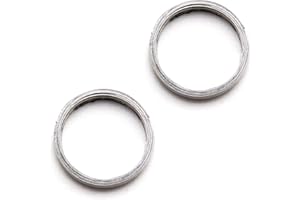 AREA1 2x Auspuffdichtung kompatibel mit Kymco Yager, Vitality, People, Top Boy, Like (50ccm 2-Takt) (36x29x5mm)