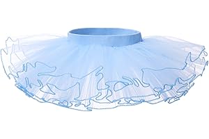 Bezioner Tiul Spódnica Tutu Dziewczęca Sukienka do tańca klasycznego Baletu Pettiskirt Księżniczka Kostium