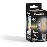 Panasonic E27 Dim Edilebilir Filaman Lamba 7W 806LM 2700K Clear