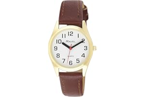 Ravel - Reloj con Correa de Ayuda Visual Unisex Super Atrevido con Grandes números
