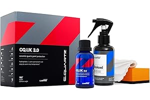 PARTSCHOICE Carpro CQuartz UK 3.0 Ceramic Coating + 100ml Reload