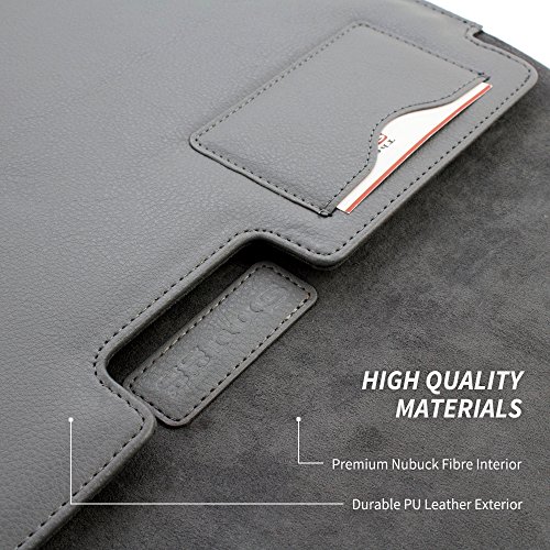 Macbook 12 Sleeve (Grau), Snugg – Hülle mit lebenslanger Garantie für Macbook 12 - 4
