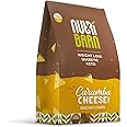 Nutribarn Keto Cheese Nachos, 60 Gms (Pack of 10), 2.8g Net Carb & 24% High Protein/Serving, Identical to Regular Nacho Chips, Low Carb, High Fibre, Low GI, Keto Diet, Weight Loss, Diabetic Friendly