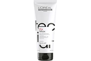 L'Oréal Professionnel, Gel Sculpture Fix Max, Force 6, Fixation Extrême & Tenue Longue Durée, Fini Brillants, Aucun Résidu, Non gras & Non Collant, Tecni Art 200 ml